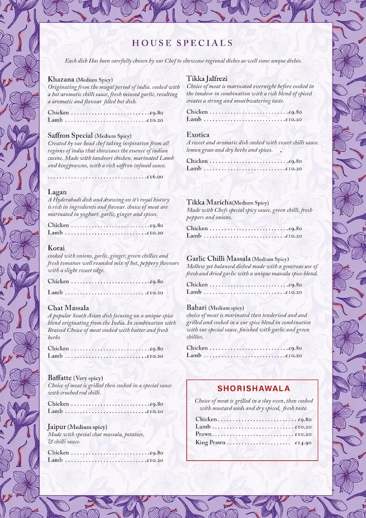 Menu_Saffron Stalbridge_Stalbridge_image_4