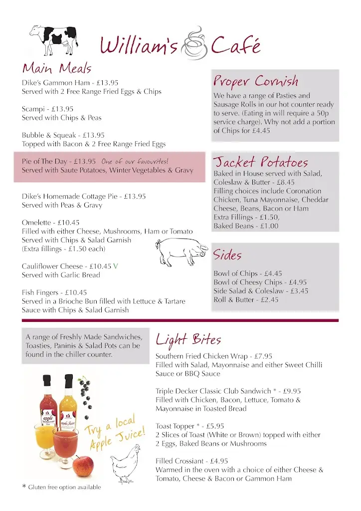 Menu_William's Cafe_Stalbridge_image_2