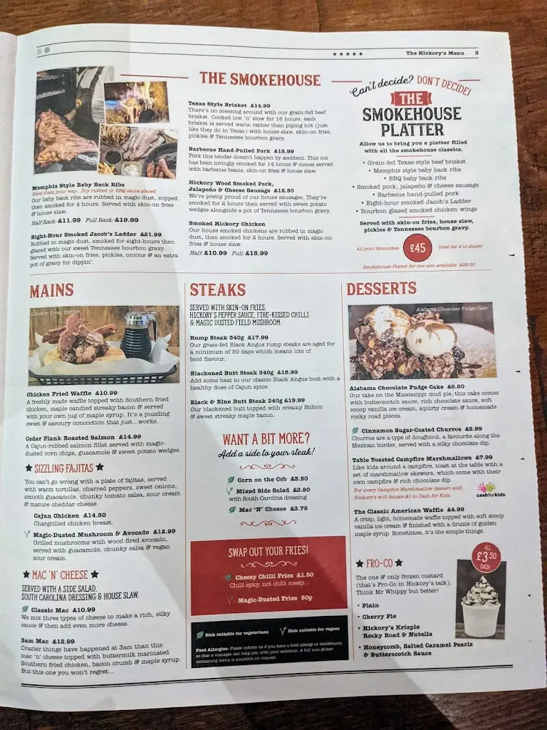 Menu_Hickory's - Southport_Southport_image_1