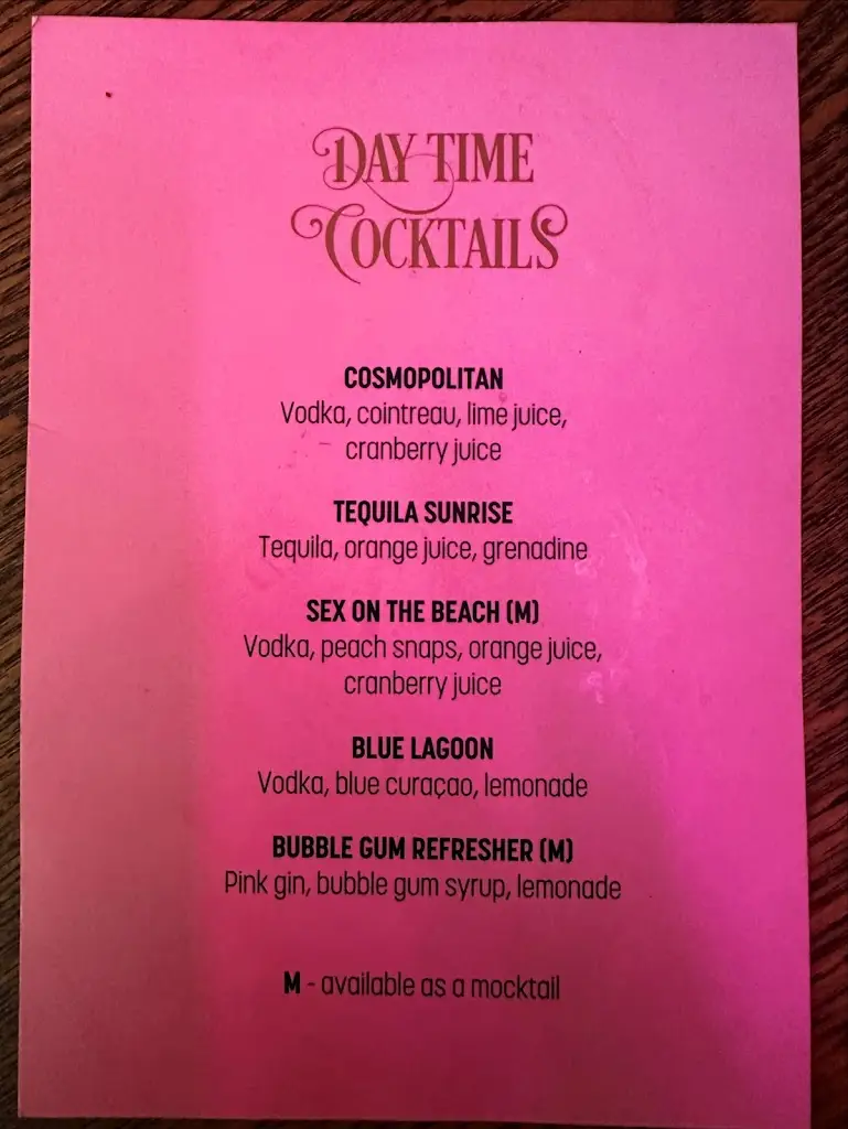 Menu_Hideaway Cafe Bistro & Bar_Southport_image_3