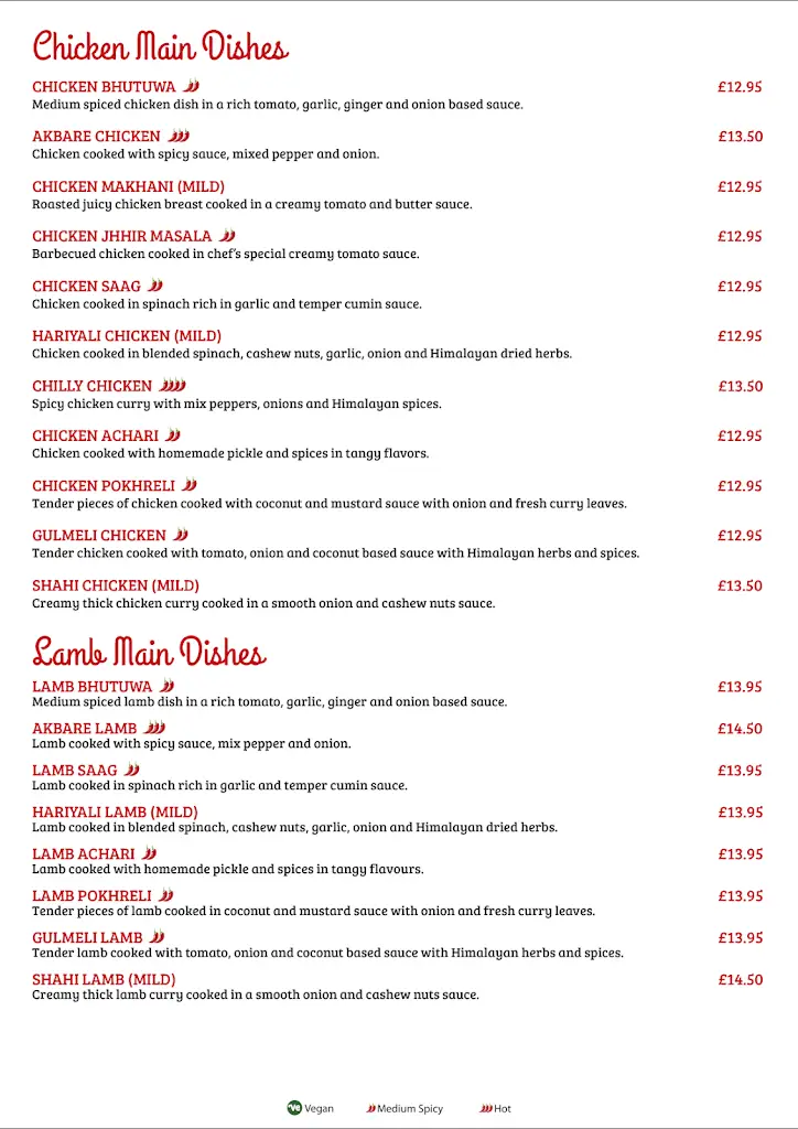 Menu_Great Himalayas Nepalese Restaurant & Bar_Southport_image_2