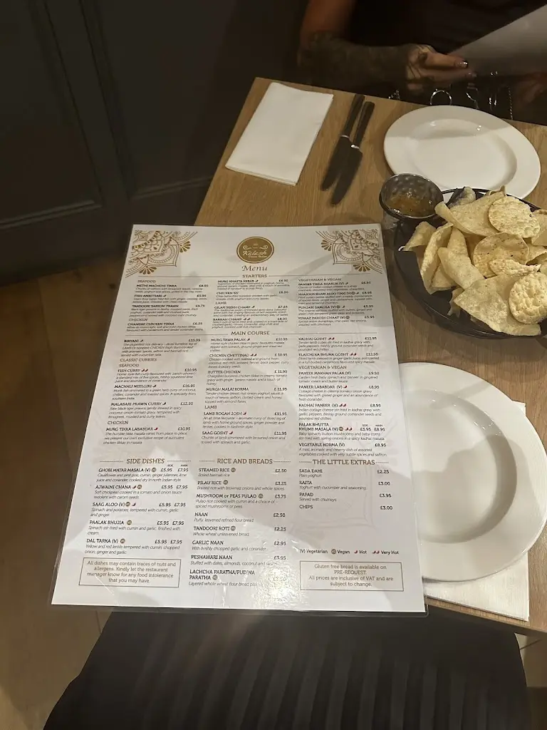 Menu_Kalash Divine Indian_Southport_image_3