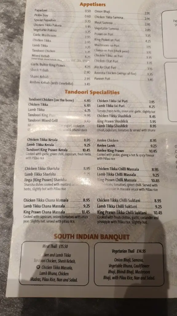 Menu_The Shamraat_Southport_image_1
