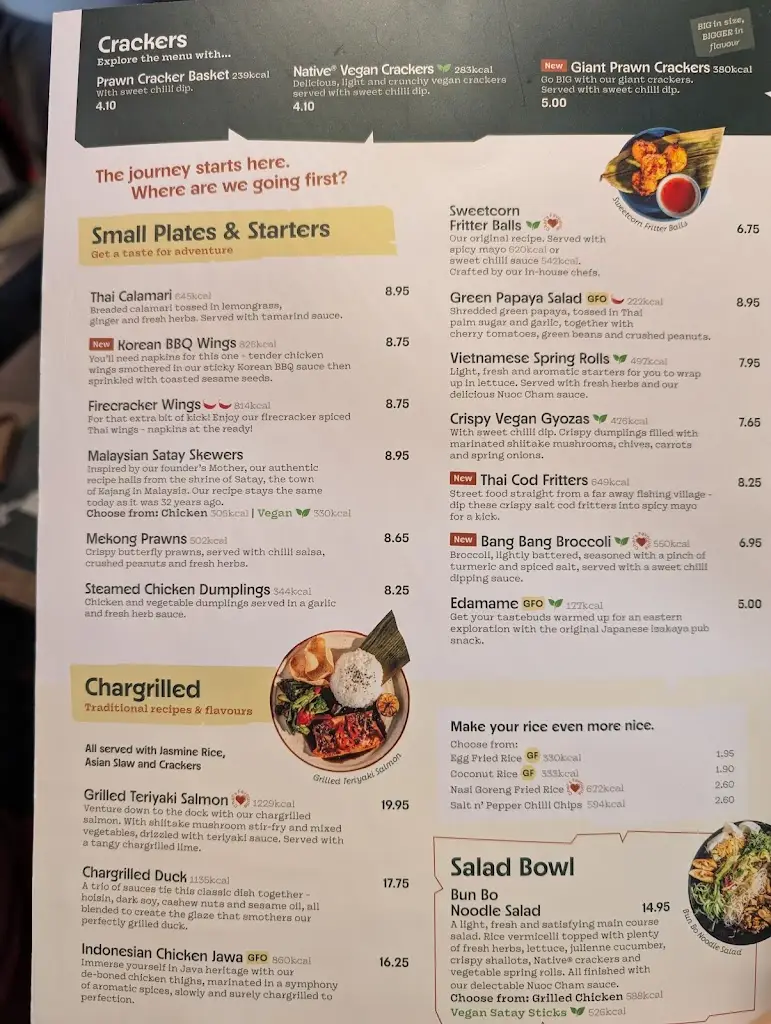 Menü_Banana Tree Battersea_Battersea_Bild_1