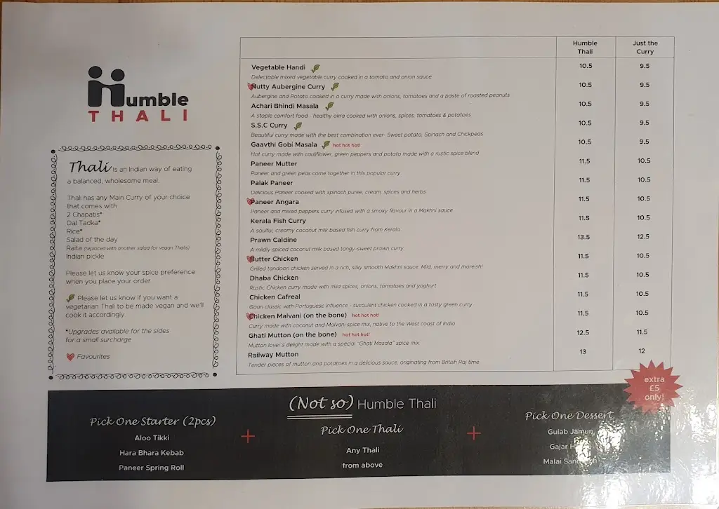 Menu_Humble Thali Staines_Staines_image_2