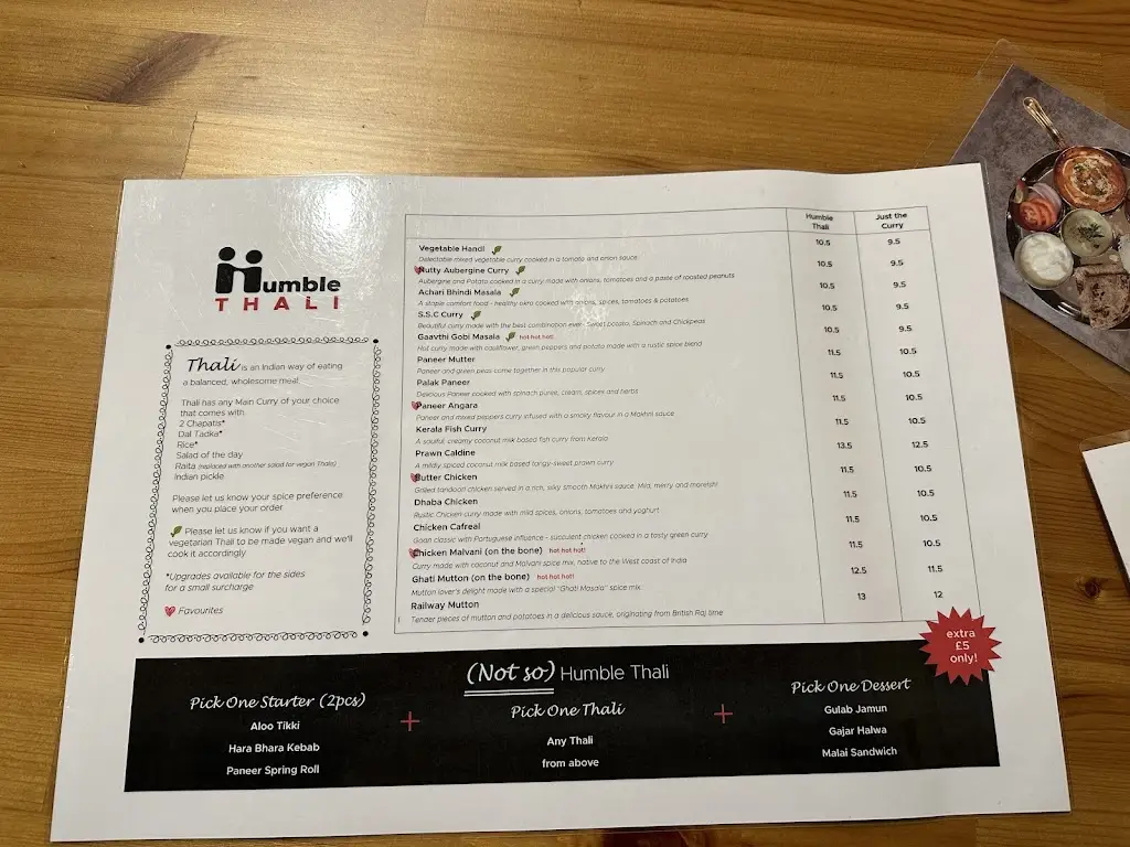 Menu_Humble Thali Staines_Staines_image_4