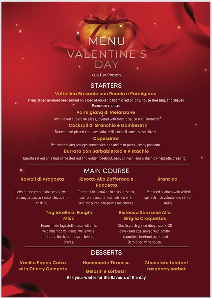 Menu_Bella Roma Beckenham - Italian Restaurant_Beckingham_image_1