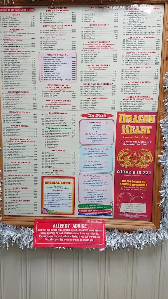 Menu_Dragon Heart Chinese Takeaway_Stainforth_image_1
