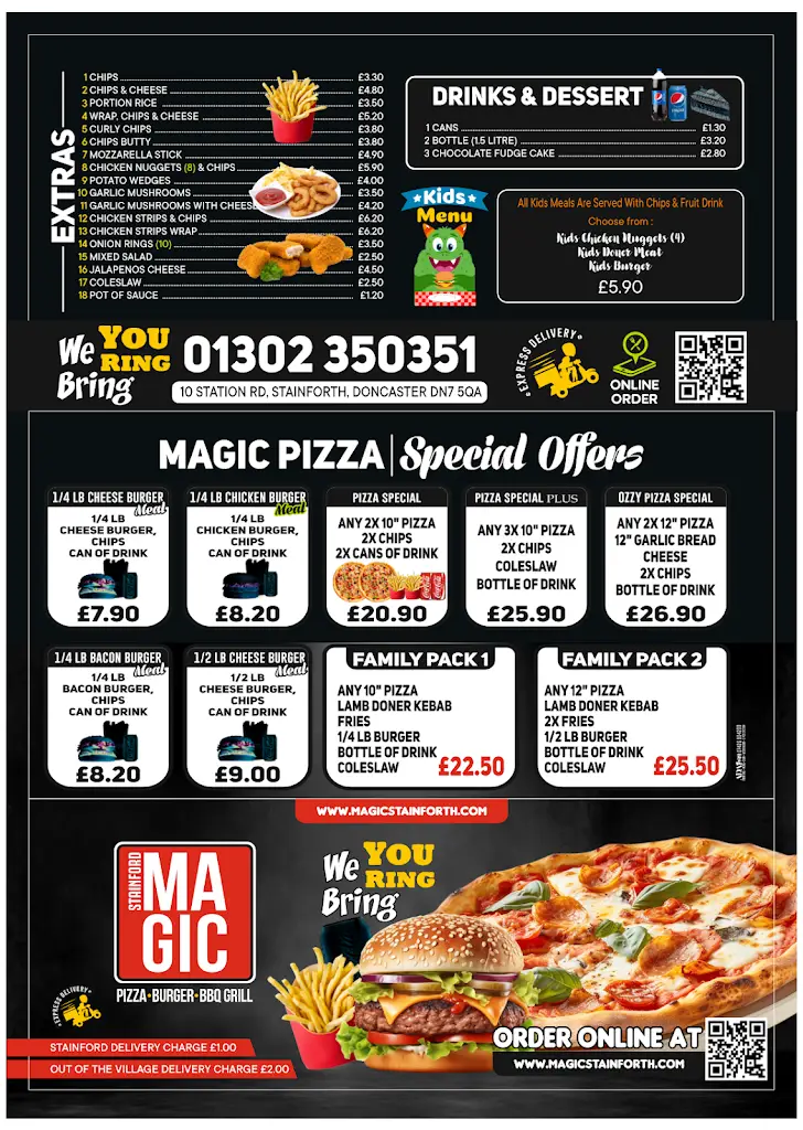 Menu_Magic Pizza Stainforth_Stainforth_image_1
