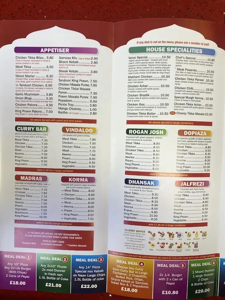 Menu_Shamma Balti House_Stainforth_image_1