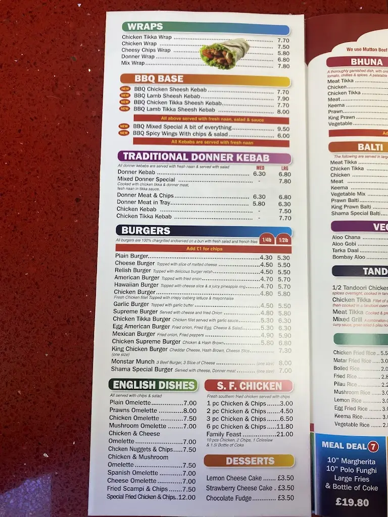 Menu_Shamma Balti House_Stainforth_image_4