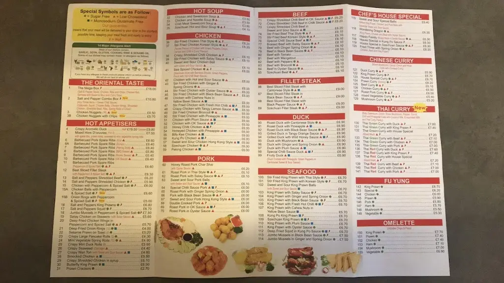 Menu_Taste of China Ltd_Stainforth_image_1