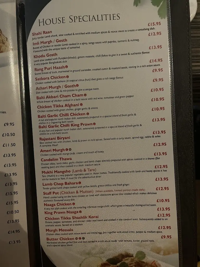 Menu_Candolim Restaurant_Stalybridge_image_2