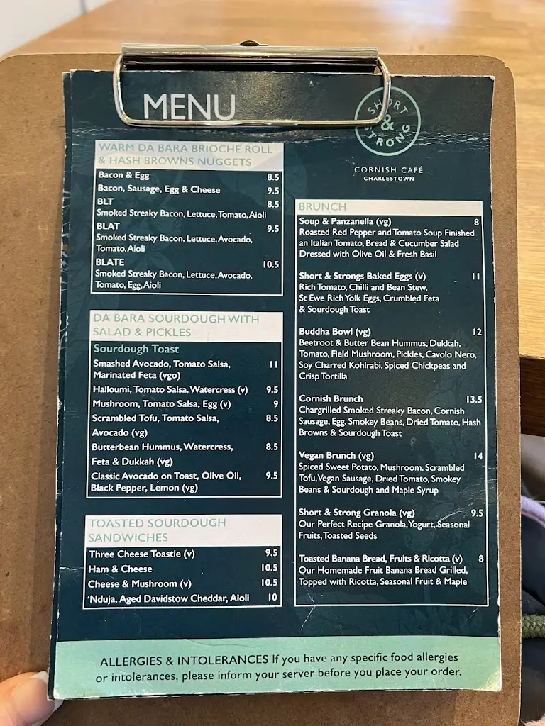 Menu_The Longstore Charlestown_St Austell_image_1