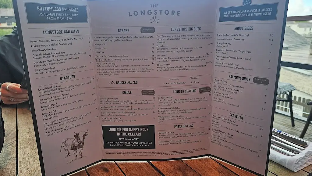 Menu_The Longstore Charlestown_St Austell_image_2
