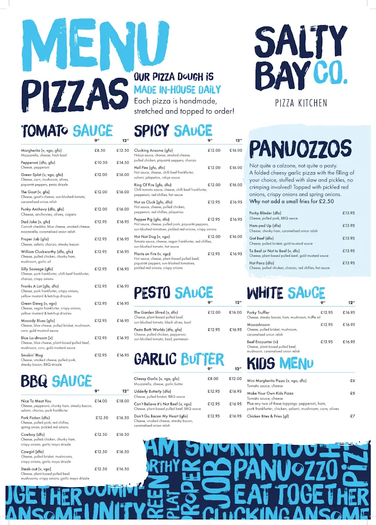 Menu_Salty Bay Pizza Kitchen_St Austell_image_1