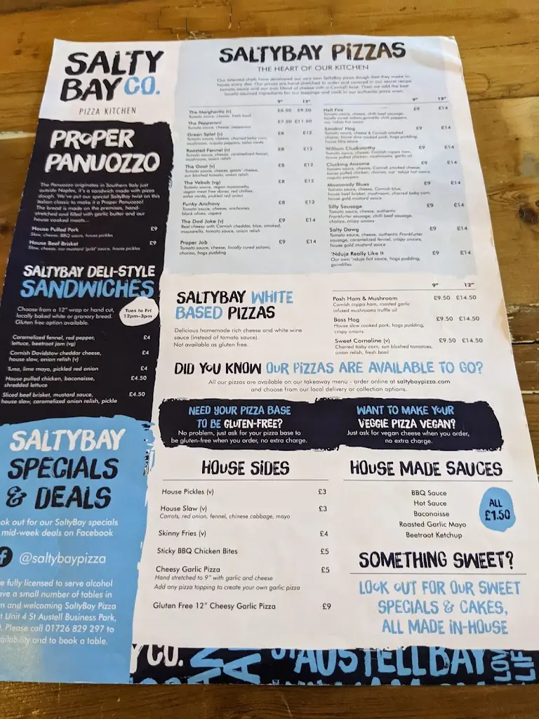 Menu_Salty Bay Pizza Kitchen_St Austell_image_4