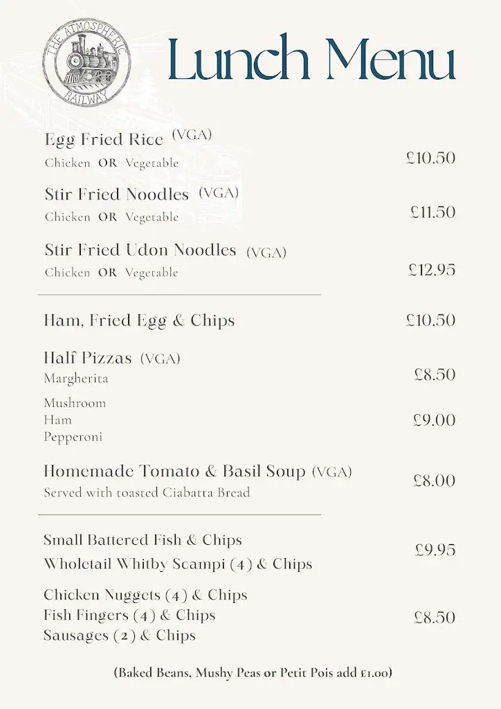 Menu_The Atmospheric Railway_Starcross_image_3
