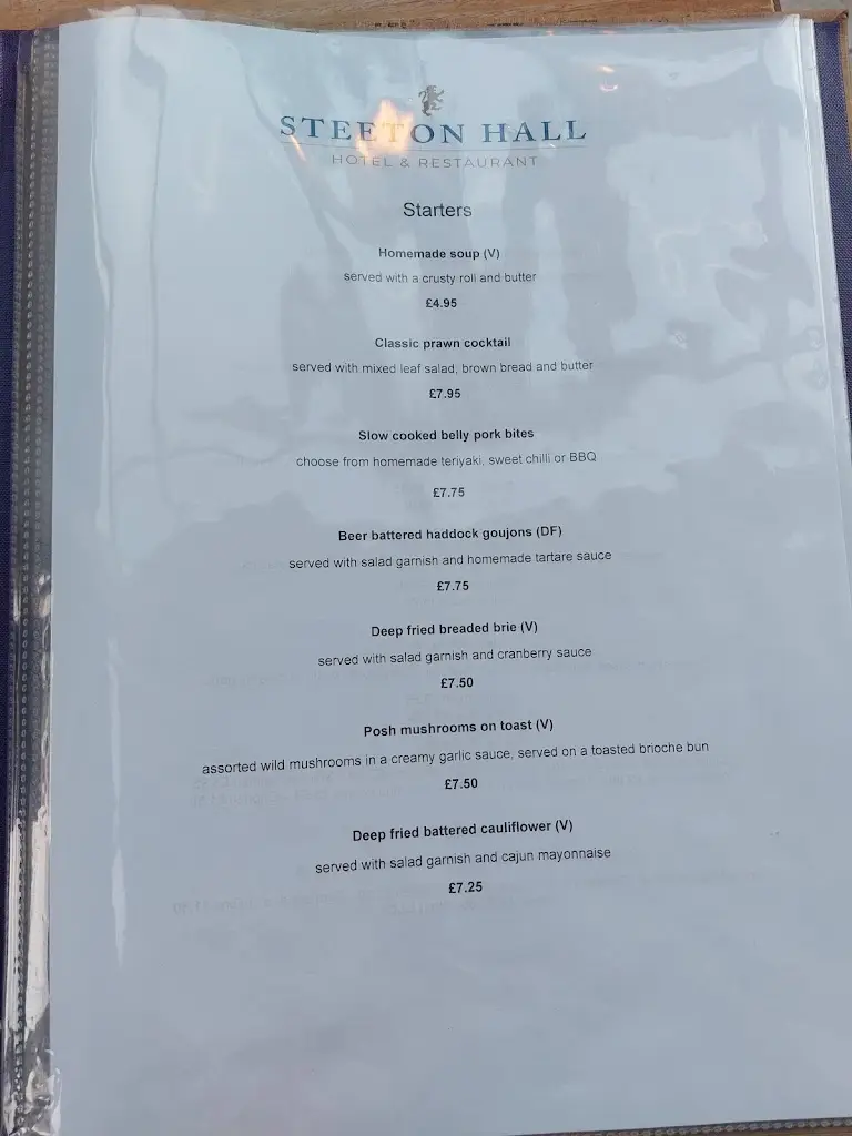 Menu_Steeton Hall Hotel & Restaurant_Steeton_image_2