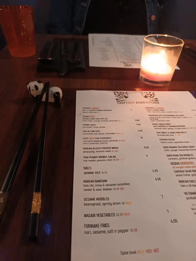 Menu_Easytiger Beccles_Beccles_imagen_1