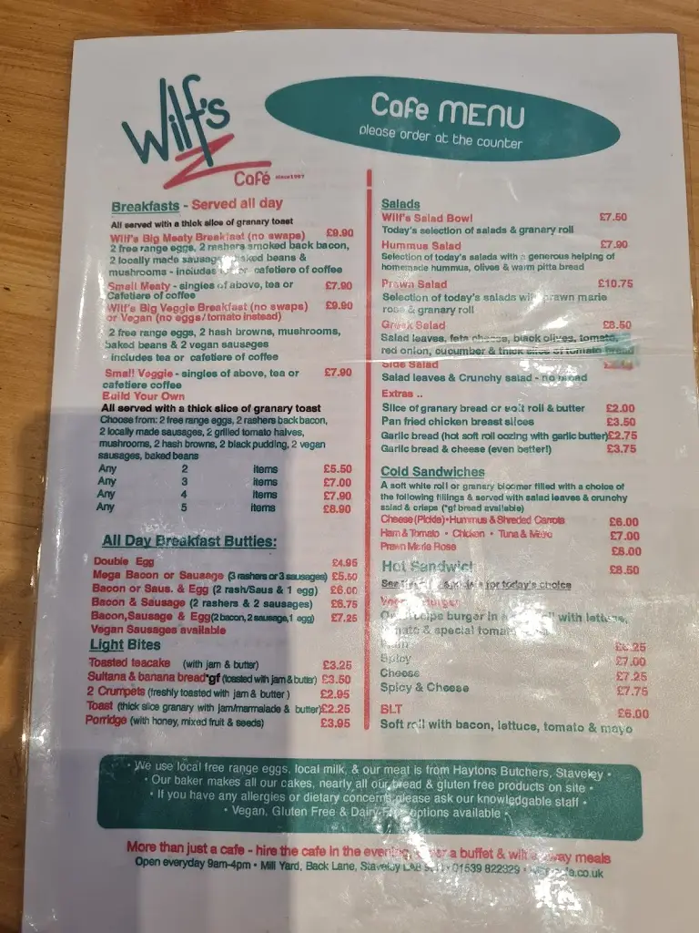 Menu_Wilf's Cafe  _Staveley_image_3