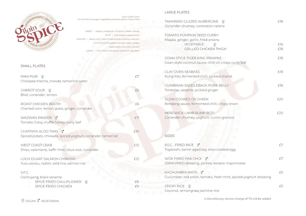 Menu_Gilpin Spice_Staveley_imagen_1