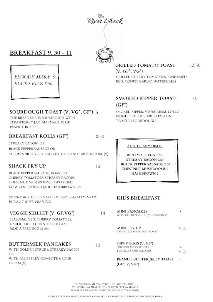 Menu_The River Shack, Devon_Stoke Gabriel_image_3