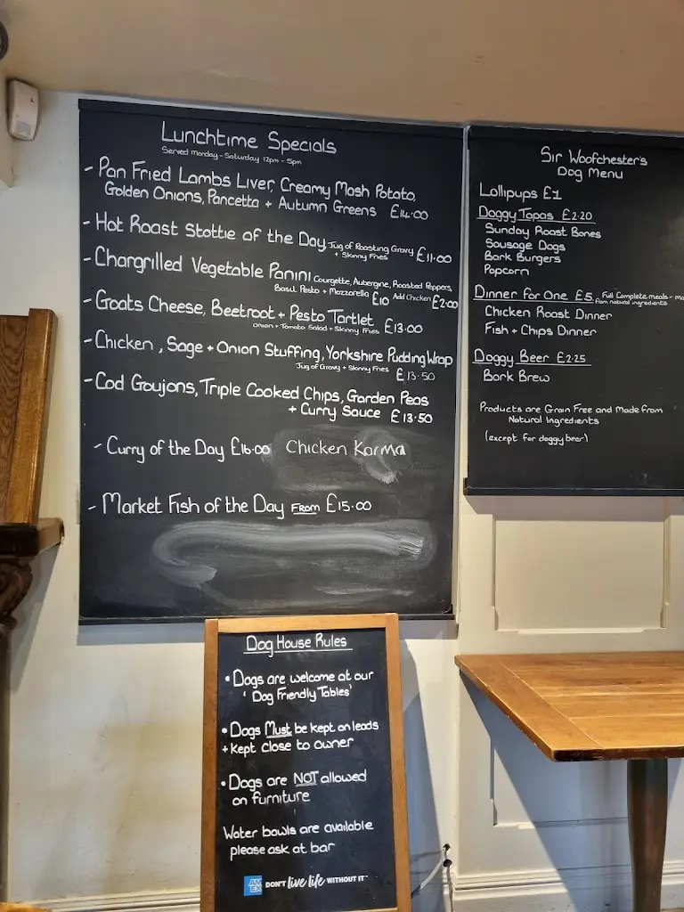 Menu_The Ridley Arms_Stannington_immagine_1