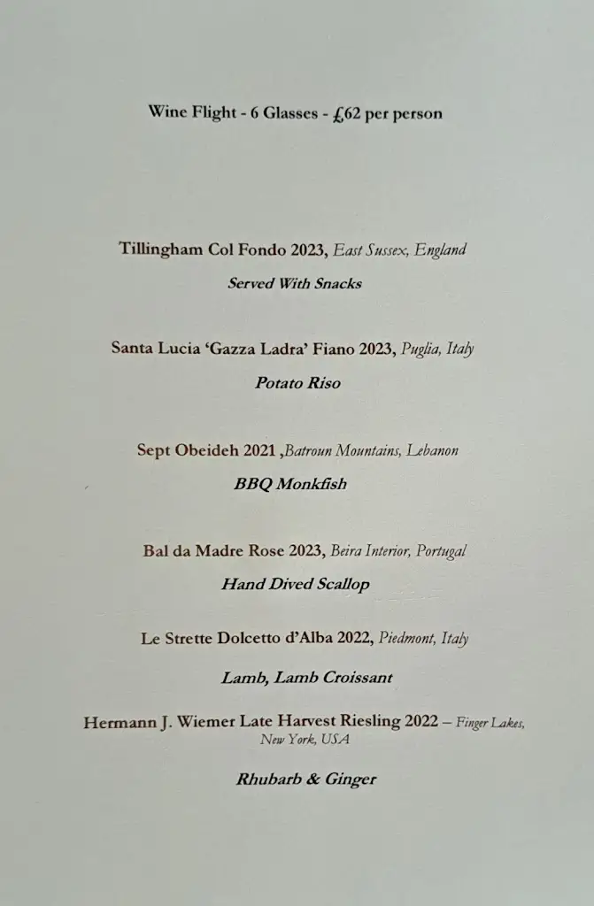 Menu_Sonnet Restaurant_Alnwick_immagine_1