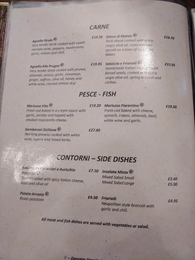 Menu_Vito's Italian Restaurant_Stannington_image_4