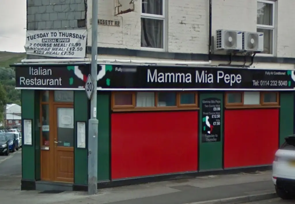 Mamma Mia Pepe restaurant in Stannington