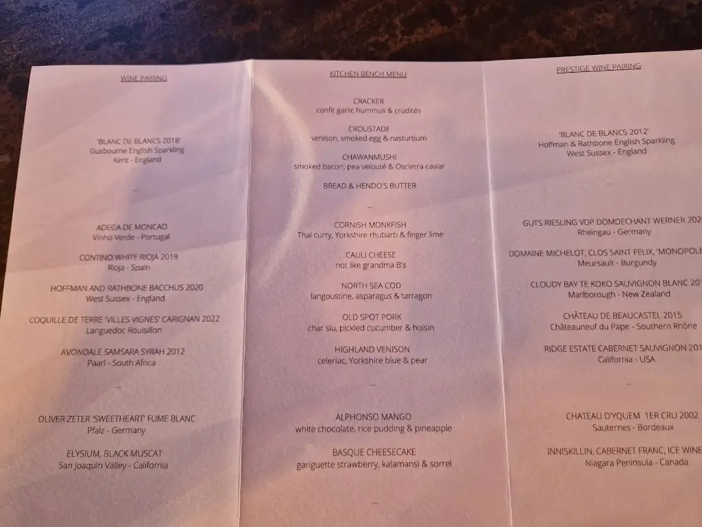 Menu_Rafters Restaurant_Stannington_image_4