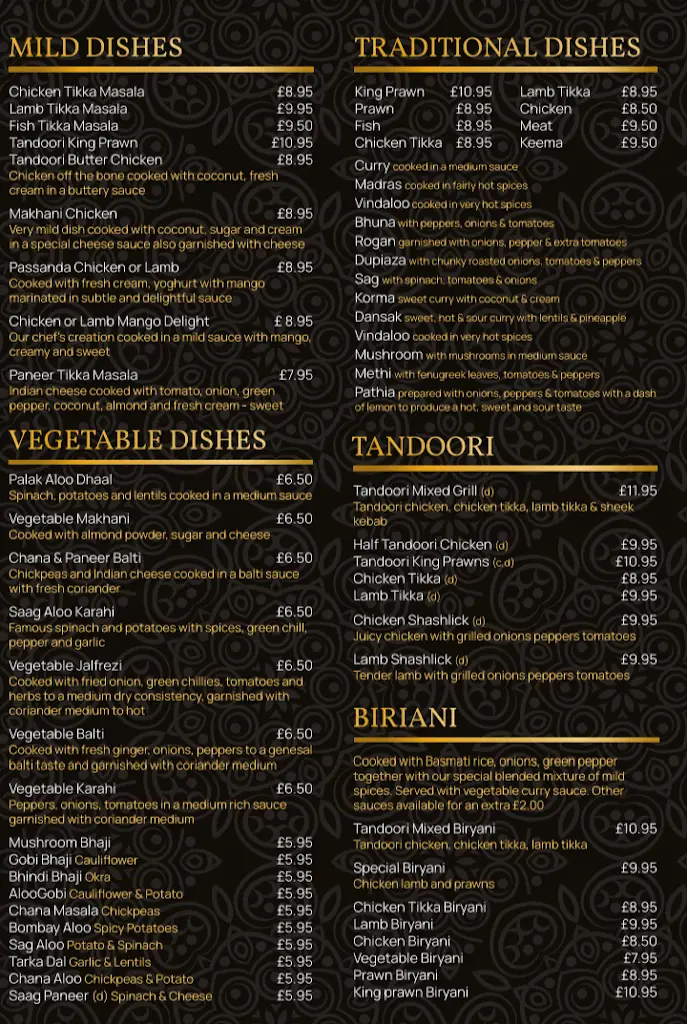 Menu_The Curry Spoon_Stannington_image_4