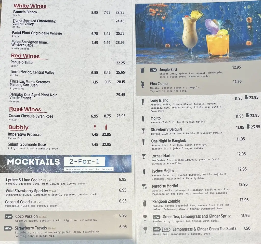 Menu_Banana Tree Stevenage_Stevenage_immagine_2