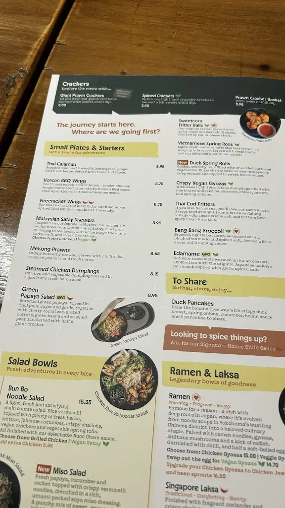 Menu_Banana Tree Stevenage_Stevenage_immagine_4