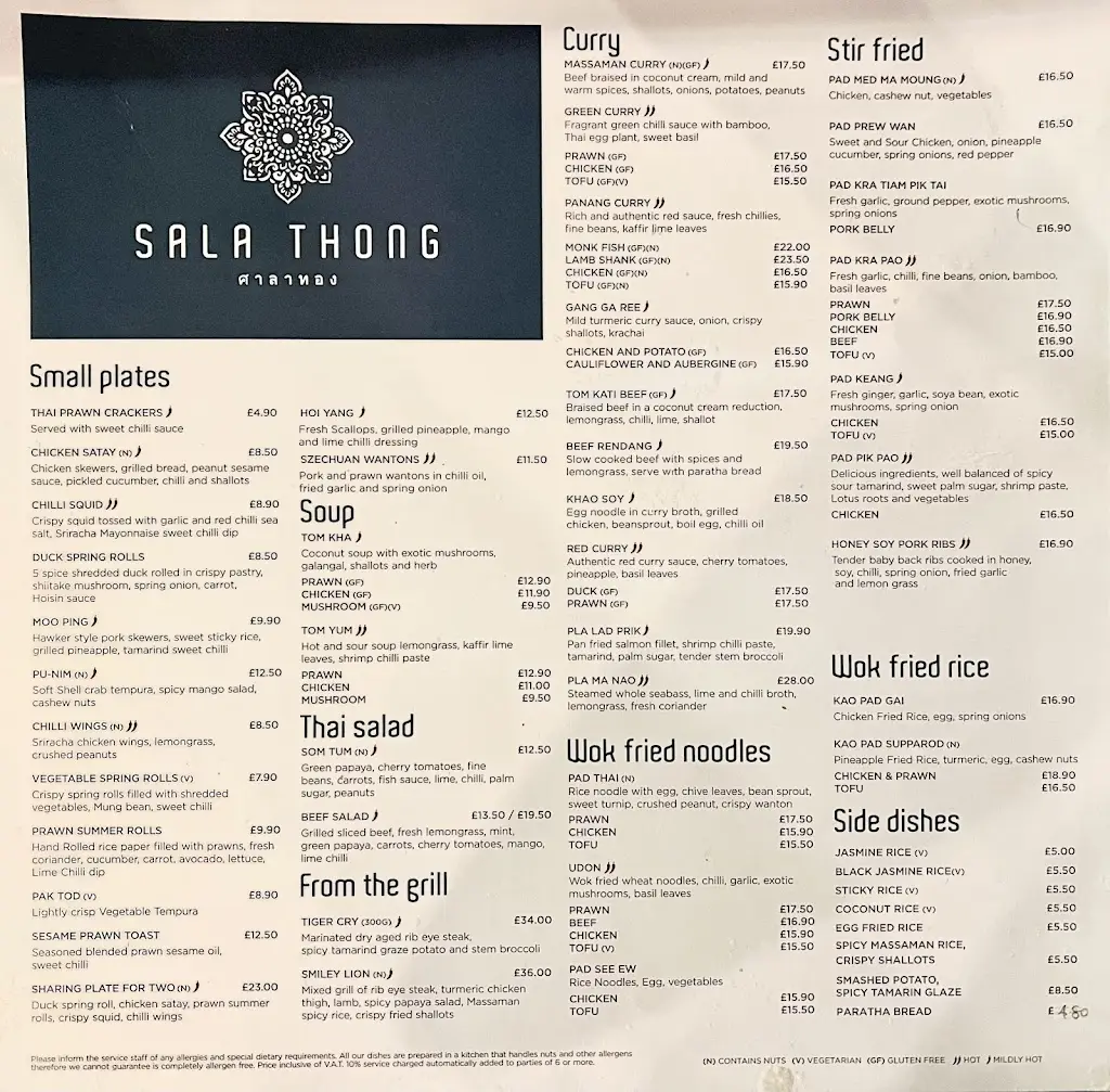 Menu_Sala Thong_Stevenage_image_1