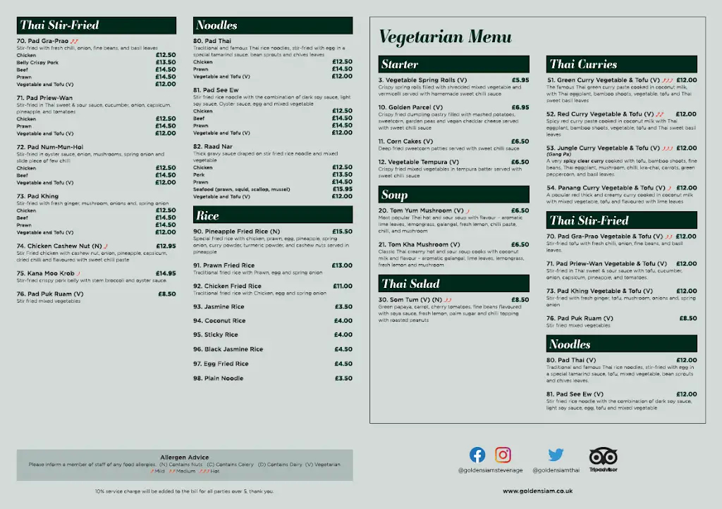 Menu_Golden Siam Thai Restaurant_Stevenage_image_2