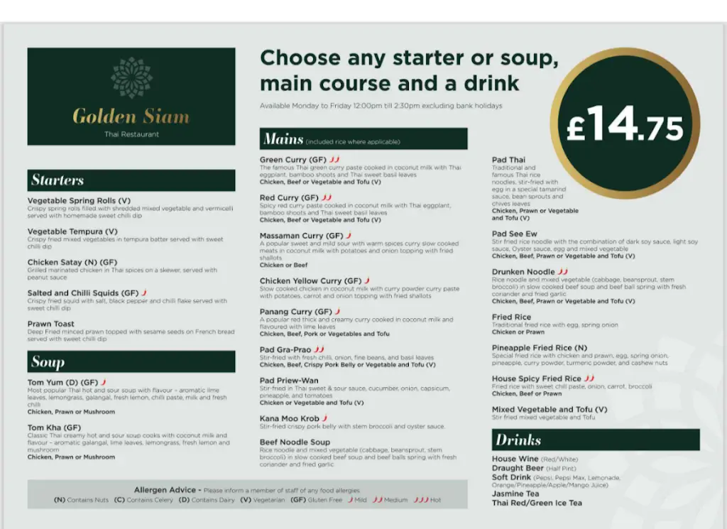 Menu_Golden Siam Thai Restaurant_Stevenage_image_3
