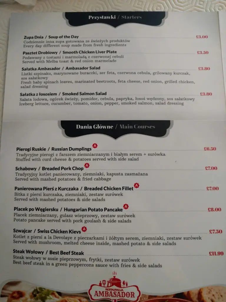 Menu_Ambasador Polska Restauracja w Slough_Stoke Poges_image_3