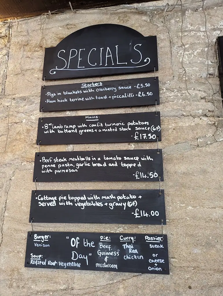 Menu_The Prince Of Wales_Stoke-sub-Hamdon_image_3