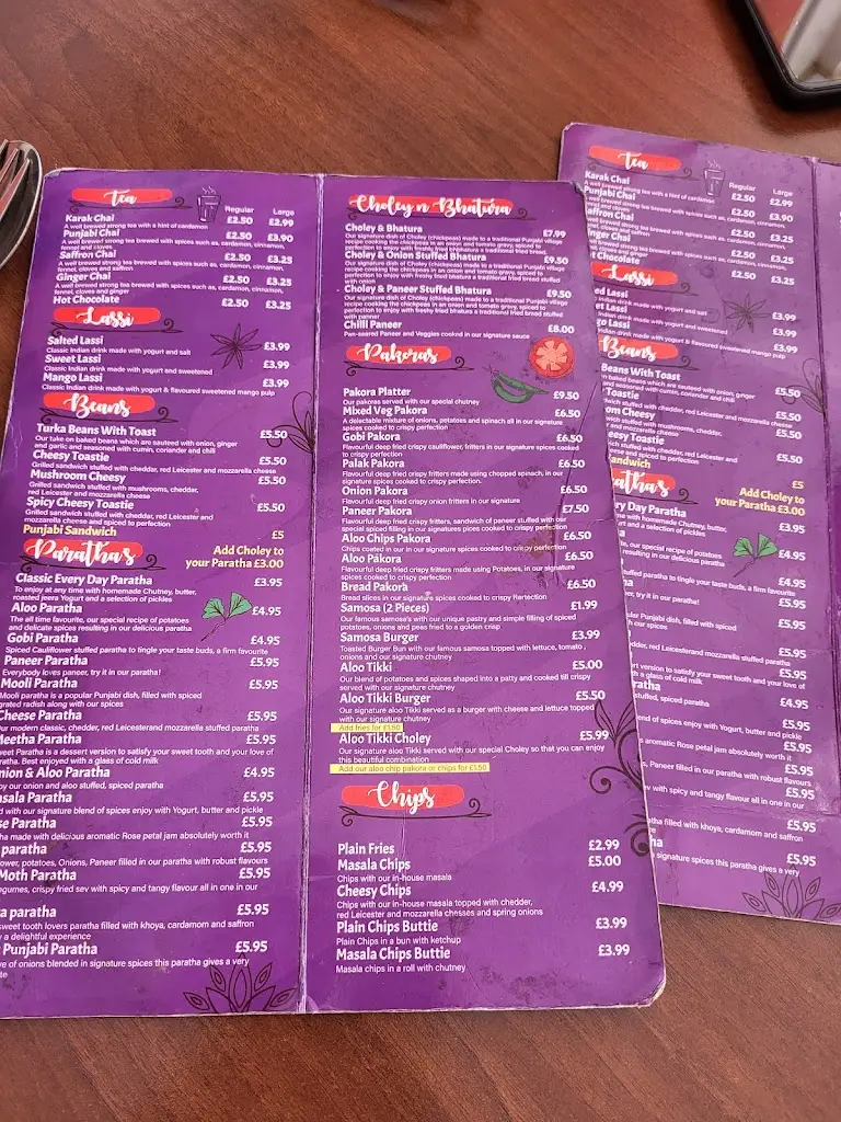 Menu_Auntie's Chai Khana_Becontree_immagine_1