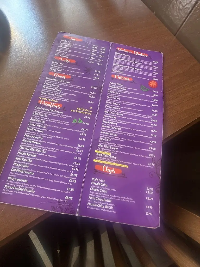 Menu_Auntie's Chai Khana_Becontree_immagine_2
