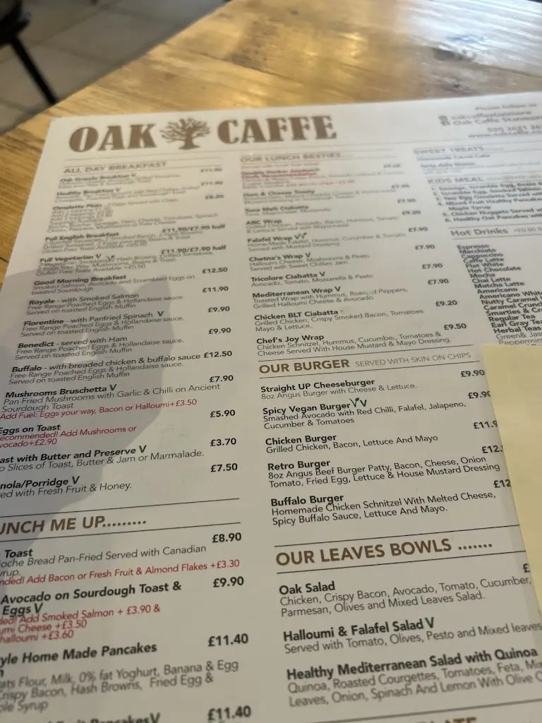 Menu_Oak Caffe_Stanmore_image_2