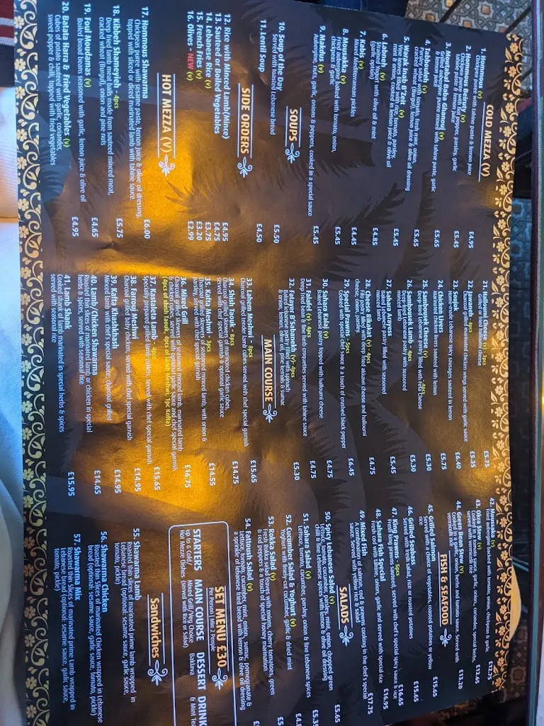 Menu_Sahara Lounge_Stanmore_image_3