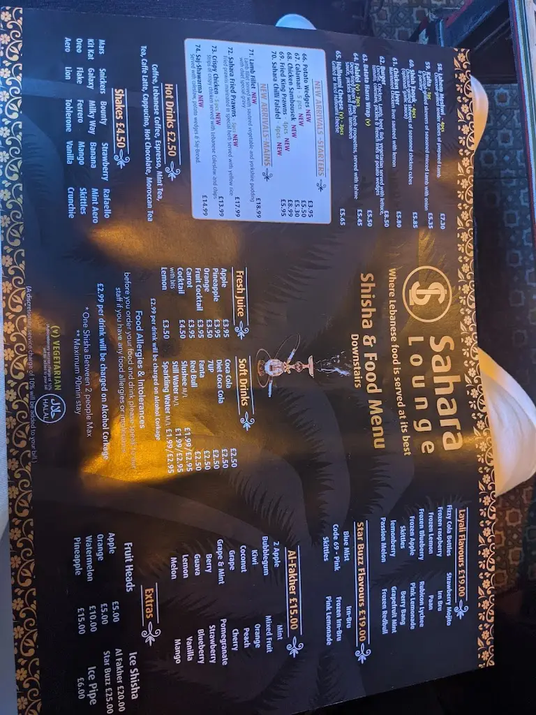 Menu_Sahara Lounge_Stanmore_image_4