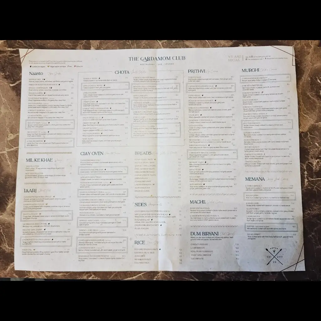 Menu_The Cardamom Club_Stanmore_image_2