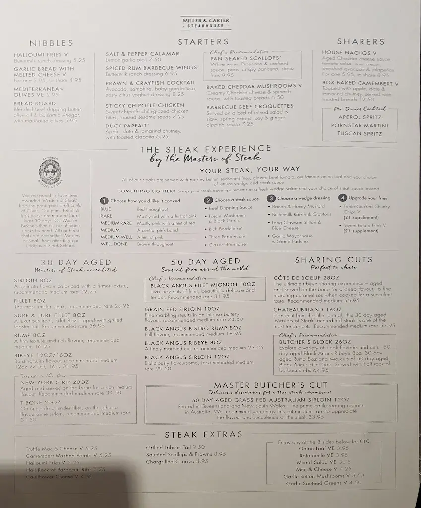 Menu_Miller & Carter Harrow_Stanmore_image_4