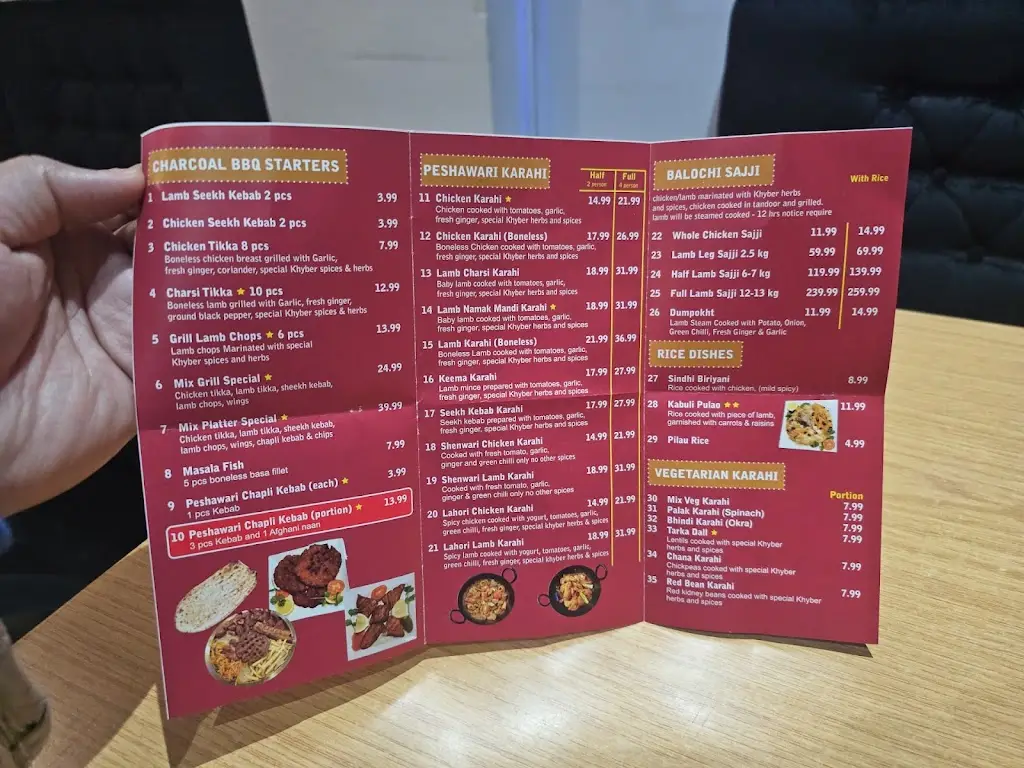 Menu_Khyber Grill_Becontree_image_1