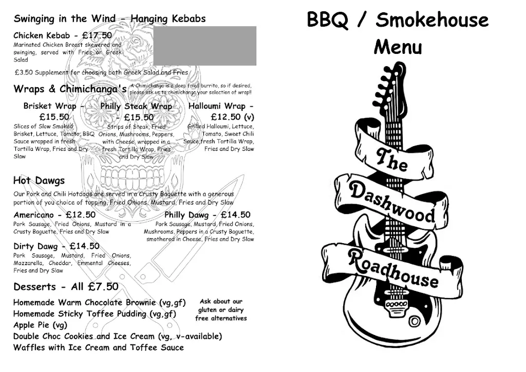 Menu_The Dashwood Roadhouse_Stokenchurch_image_2