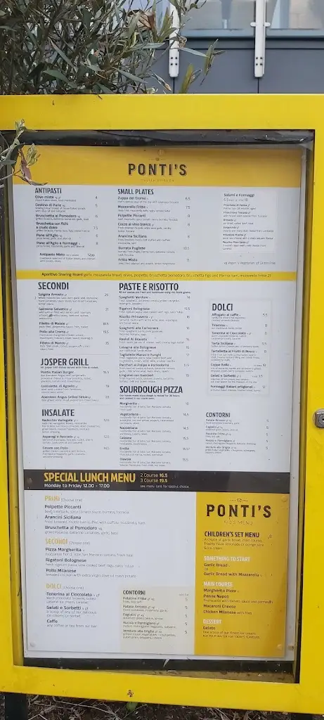 Menu_Ponti's Italian Kitchen_Stocksbridge_image_2